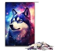 Puzzle 1000 pièces Un Chien glorieux pour Adultes Puzzle Impossible Anti Stress pour Adolescents de 14 Ans et Plus 75 x 50 cm