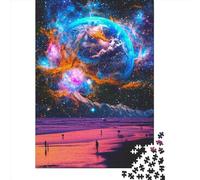 Puzzle 1000 pièces "Un nouveau monde" pour adultes, cadeau d'Halloween, puzzle, jeu éducatif, défi, jouet, 1000 pièces (75 x 50 cm)