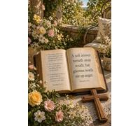 Puzzle 1000 Pieces Une réponse Douce Bible Coin de Jardin Bois