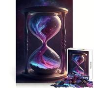 Puzzle 1000 pièces Univers du Temps pour Adolescents : entraînement Intelligent, évasion reposante, découpe Impeccable, Surprise de Noël (50x75cm)