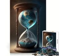 Puzzle 1000 pièces Univers du Temps pour Adolescents : entraînement Intelligent, évasion reposante, découpe Impeccable, Surprise de Noël (50x75cm)