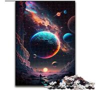 Puzzle 1000 pièces Univers étrange, Puzzles stimulants, Bricolage créatif pour Les passionnés, pour se détendre (Taille 26x38cm)