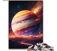 Puzzle 1000 pièces Univers Jupiter pour Adultes, Jeu éducatif et Amusant pour la décoration intérieure (Taille 26x38cm)