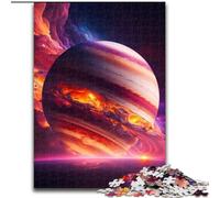 Puzzle 1000 pièces Univers Jupiter Puzzles 1000 pièces pour Adultes Noël Halloween Fête des Mères Nouvel an Pâques Cadeau (Taille 50x75cm)