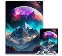 Puzzle 1000 pièces Univers Planète Puzzles Difficiles pour Adultes Défi cérébral Cadeau Activité éducative pour Adolescents 50x75cm/19,68x29,52 Pouces