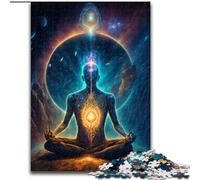 Puzzle 1000 pièces Univers Zen ésotérique Puzzles impossibles pour Adultes Taille 50x75cm Idéal pour Les Amoureux, Cadeau Parfait de Noël, du Nouvel an, de la Saint-Valentin