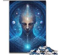 Puzzle 1000 pièces Univers Zen ésotérique Puzzles stimulants Taille 26x38cm Casse-tête DIY Stimulant, Jeu Familial Parfait ou Cadeau décoratif
