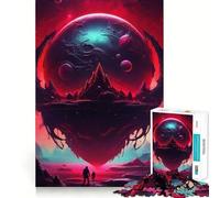 Puzzle 1000 pièces Unknown Planet pour Adultes,Jeu de mémoire,Assemblage précis sans espaces,activité apaisante pour la détente mentale (38x26cm)