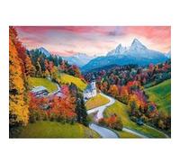 Puzzle 1000 pièces : Unlimited Fit Technology : Au pied des Alpes, Bavière, Allemagne Trefl Prime
