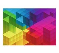 Puzzle 1000 pièces : Unlimited Fit Technology : Dégradé cubique Trefl Prime G