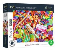 Puzzle 1000 pièces : Unlimited Fit Technology : Sucettes et Bonbons