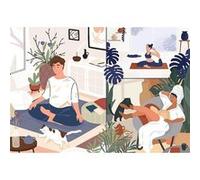 Puzzle 1000 pièces : Unlimited Fit Technology : Tranquillité d'esprit Trefl Prime G