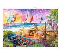 Trefl Puzzle 1000 pièces Unlimited Fit Technology – Vue sur les voiliers