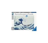 Ravensburger - Puzzle The Great Wave Off Kanagawa, 1000 pièces, Puzzle Art pour Adultes et Garçons, Peintures Célèbres à Exposer, Idée Cadeau pour Elle ou Lui, 70 x 50 cm