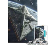 Puzzle 1000 pièces Vaisseau-mère et Nature Jeu Amusant et Stimulant pour Le Cerveau et l'intelligence pour Femmes et Hommes (38x26cm)