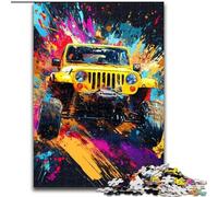 Puzzle 1000 pièces Véhicules Tout-Terrain Puzzles 1000 pièces pour Adultes Parfait pour s'amuser en Famille pour Les Anniversaires, Noël 50X75CM