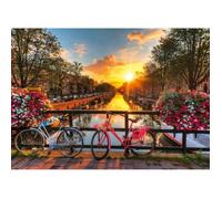 Puzzle 1000 pièces Vélos à Amsterdam, Adultes & enfants dès 14 ans, Puzzle de qualité supérieure, 12000662, Ravensburger
