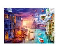 PUZZLE 1000 PIECES : VENISE - NUIT ET JOUR Schmidt G