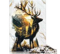 Puzzle 1000 pièces Verdant Monarch of The Golden Grove pour Adultes et Adolescents, Puzzle en Papier, Cadeaux de Noël, 1000 pièces (75 x 50 cm)