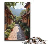 Puzzle 1000 pièces Village de Grenade Puzzle en Bois pour Enfants Interaction Parent-Enfant 1000 pièces (38 x 26 cm)