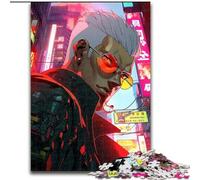 Puzzle 1000 pièces Visions du Futur Sombre Puzzles en Carton pour Adultes Taille 26x38cm Cadeau Parfait pour Les Anniversaires et Les Vacances
