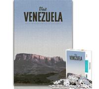 Puzzle 1000 pièces « Visitez Le Venezuela » pour Adolescents et Adultes, Anti-Stress, Difficile, décoration d'intérieur Unique et Cadeaux 75x50cm