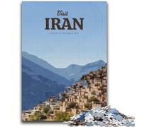 Puzzle 1000 pièces « Visitez l'Iran » pour Adultes et Adolescents, Jouet éducatif et décompressant, idéal comme Cadeau (50x75cm)