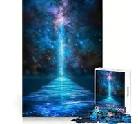 Puzzle 1000 pièces Voie céleste vers Une Autre Dimension pour Adolescents stimule la mémoire,apaise l’Esprit,Bords Nets,Un Joli Cadeau (38x26cm)