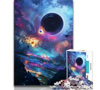 Puzzle 1000 pièces Voie lactée, Univers, Galaxie, pour Adultes et Adolescents, Jouets éducatifs, Jeux Anti-Stress, Convient pour la décoration de Bureau, 75x50cm