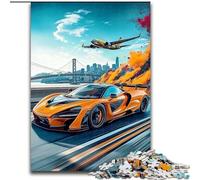 Puzzle 1000 pièces Voitures de Sport Cool Puzzles 1000 pièces pour Adultes Casse-tête DIY Stimulant, Jeu Familial interactif (Taille 26x38cm)