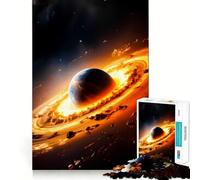 Puzzle 1000 pièces Vortex Spatial et planétaire pour Adultes, Casse-tête et Loisirs Domicile, Cadeau d'anniversaire (38x52cm)