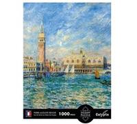 Sentosphère - Puzzle 1000 pièces - Puzzle Adultes - Œuvre d'art - Vue de Venise - Impression en 7 Couleurs - Toucher Soyeux - Qualité Premium - Boite compacte écologique - Made in France