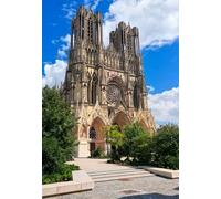 Puzzle 1000 pièces - Vue sur la Cathédrale de Reims