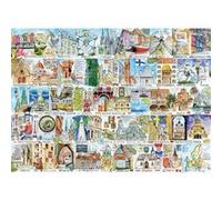 Puzzle 1000 pièces : Vues et sons d'Europe