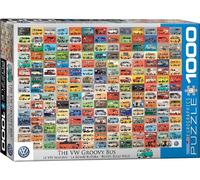 Puzzle 1000 Pièces VW Groovy Bus 680mm x 490mm Eurographics