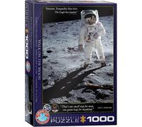 Puzzle 1000 Pièces Walk On The Moon Buzz Aldrin Eurographics 490 mm x 680 mm