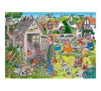 Puzzle 1000 pièces : Wasgij Destiny 28 - Le débarras de Papa ! Jumbo G