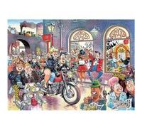 Puzzle 1000 pièces : Wasgij Destiny Retro 7 : Rock 24 heures sur 24 ! G