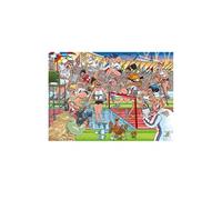 Jumbo Puzzle Wasgij Original 44 – Summer Games – 1000 pièces Multicolore Enfants (jum01856)