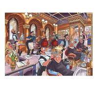 Puzzle 1000 pièces : Wasgij Mystery 27 - Un rasage de très très près !