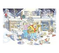 Puzzle 1000 pièces wasgij : un noël lumineux jumbo G