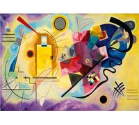 Puzzle 1000 pièces - Wassily Kandinsky : Jaune-Rouge-Bleu, 1925