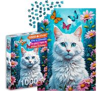 Puzzle 1000 Pièces - White Cat