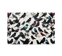 Puzzle 1000 pièces Whjdpp Flock of Birds Picture Puzzle éducatif intellectuel en bois Puzzle amusant Jeu anti-stress