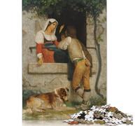 Puzzle 1000 pièces « William Bouguereau » (75 x 50 cm)