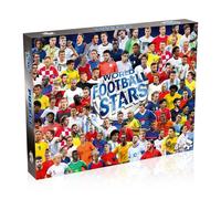 Puzzle 1000 pièces Winning Moves World Football Stars photo/collage paysage blanc bleu rouge