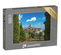 Puzzle 1000 pièces XXL « Belle Architecture médiévale de la Ville de Saint Paul de Vence sur la Côte d'Azur »