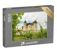 Puzzle 1000 pièces XXL « Château de Saumur, Ancien château français de la Loire »