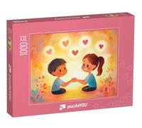 Puzzle 1000 pièces XXL « De Tout Mon cœur »
