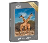 Puzzle 1000 pièces XXL « Deux girafes »